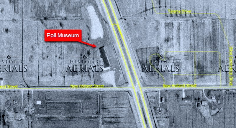 Poll Museum - 1969 Aerial (newer photo)